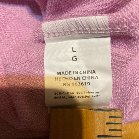 NWT Size Large BEBE Sport Rhinestone Pullover Hooded Sweatshirt - Picture 11 of 16